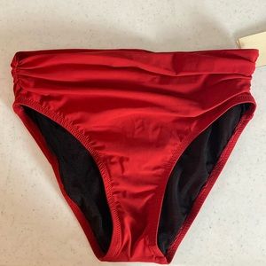 Profile by Gottex High Waisted Swim Bottom Paprika Size 8